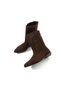Moira Genuine Leather Flat Boots Pointed Toe Daily Women's Boots - 6