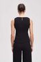 Solid Sleeveless Waist-Length Top - 6