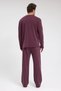 Men's Roma&Monada Oversize Oysho Fabric Suit Claret Red - 8