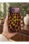 Crystal Coffee Leopard Pattern Hologram Phone Case Compatible with iPhone 18 Pro - 2