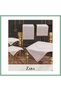 Dowry Model Beige Lace Linen Tablecloth Runner Set 5 Pieces Bsk2026