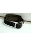 Moon Star Silver Gilt Printed Genuine Leather Bracelet, 2.5 cm Wide - 2