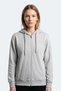 Kiron I Women's Hooded Gray Sweatshirt