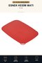 Flexible Cutting Mat 23X34 cm Bendable Thin Cutting Board with Hanger Anti-Overflow Red