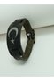 Moon Star Silver Gilt Printed Genuine Leather Bracelet, 2.5 cm Wide - 5