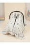 5 Piece Baby Stroller Set – Muslin Baby Blanket and Stroller Accessory Set - 3
