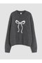 Rmz Gi̇yi̇m Farkiyla Zero Roba Collar Girls' Knitwear Sweater - 3