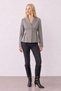 Women's Jacket Ckt02787 Gray - 3