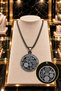 Men's and Women's Steel Necklace - Armor Prayer Pendant with Ayetel Kürsi İhlas Felak Nas Talisman Protective Necklace - 4