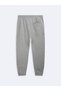 Regular Fit Elastic Leg Gray Tracksuit - 4