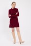 Turtleneck knit mini dress - 6