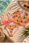 Patterned Girls and Young Girls Bikini Set - 2