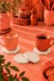 Decorative Concrete Gray Color Hexagonal Model 4 Piece Coaster Set Set Bohemian Style Coaster - 4