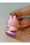 Cute Pink Rabbit Figure Clip-On Zipper/Bag Ornament - 2