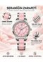 Rym-211314 Ceramic Women's Wristwatch - Stainless Steel - Quartz - 5