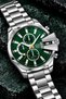 Original Men's Watch - 3 Atm Water Resistance - Silver Color Steel Band - Japanese Calendar Movement - 2 Years Warranty - Gift Wristwatch with Stylish Box Tje2099C3