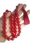 Original Crimped Amber 13*15 mm Prayer Beads Suitable for Daily Use - 4