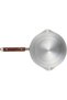Aluminium Milk Pan with Wooden Handle and Pouring Spout