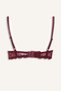 Lace Micro Covered Non-Padded Underwire Bra H8026Ax26Au - 2