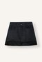 Lace Detailed Regular Waist Jean Mini Skirt I9620Ax26Wn