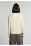 Regular Fit Polo Collar Plain Women's Sari Sweater - 2