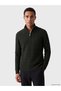 Esvab • Modern & Distinctive Stand Collar Men's Knitwear Sweater - 2