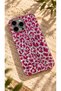iPhone 15 Pro Compatible Leopard Case with Hologram Mosaic Pattern Ultra Protection
