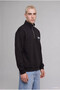 Boxy Fit Half Zipper High Neck Printed Long Sleeve Sweatshirt H3868Ax26Au - 6