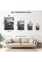 Red GTR Car Metal Poster - Magnetic Wall Art Print - 8