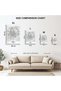 Brussels City Map Metal Poster - Magnetic Wall Art Print - 8