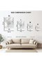 Baku Azerbaijan City Map Metal Poster - Magnetic Wall Art Print - 8