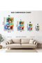 Roblox Gamer Watercolor Art Gaming Metal Poster - Magnetic Wall Art Print - 7