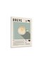 Breve Coffee Metal Poster - Magnetic Wall Art Print - 2