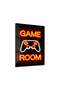 Game Room Neon Sign Gaming Metal Poster - Magnetic Wall Art Print - 2
