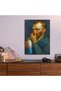 Van Gogh Funny Bathroom Toilet Metal Poster - Magnetic Wall Art Print - 6
