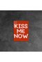 Kiss Me Now Love Metal Poster - Magnetic Wall Art Print - 5