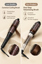 3 in 1 Hot Air Brush Hair Dryer Volumizer, Ionic Ceramic Barrel, Multi Heat Settings Home Hair Styling Brush - 8