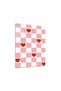Checkerboard Hearts Love Metal Poster - Magnetic Wall Art Print - 2
