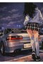 Anime Girl Sports Car Metal Poster - Magnetic Wall Art Print