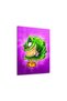 Halloween Worm Graffiti Metal Poster - Magnetic Wall Art Print - 2