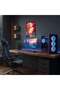 Festive Night City Gaming Metal Poster - Magnetic Wall Art Print - 6