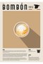 Bombon Coffee Metal Poster - Magnetic Wall Art Print