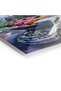 Anime Skyline Car Metal Poster - Magnetic Wall Art Print - 3
