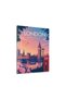 Vintage London Travel Metal Poster - Magnetic Wall Art Print - 2
