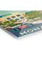 Monaco Travel Metal Poster - Magnetic Wall Art Print - 3