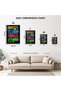Eat Sleep Game Repeat 2 Gaming Metal Poster - Magnetic Wall Art Print - 8