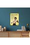 Bruce Lee Be Water Motivational Metal Poster - Magnetic Wall Art Print - 6