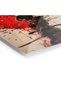 Geisha Samurai Anime Metal Poster - Magnetic Wall Art Print - 3