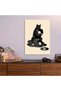 Vinyl Cat Music Metal Poster - Magnetic Wall Art Print - 5