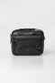 Men's Genuine Leather Hand and Shoulder Bag with Zipper, Multi-Compartment, Daily Use Bag, Black 31706